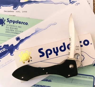 Spyderco Shabaria* MultiPar bidding. See Lot 450 for details