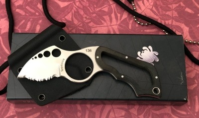 Spyderco FB Neck Knife* MultiPar bidding. See Lot 450 for details