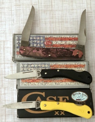 Three Case Folders; Two Blackthorns and a Muskrat