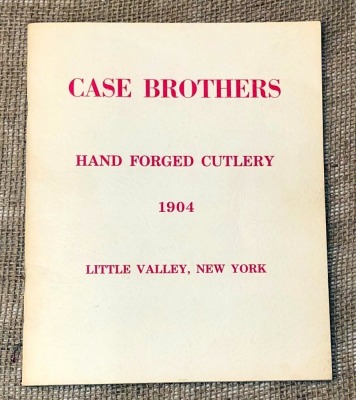Reproduction of Case Brothers Hand Forged Cutlery 1904