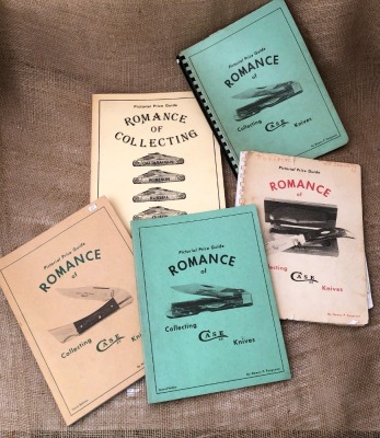 Five Ferguson Romance of Knife Collecting Books