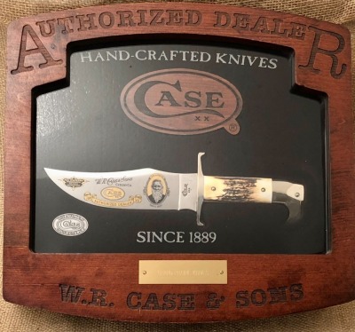 Case Authorized Dealer 1999 523-7ss Double Edge Stag Bowie