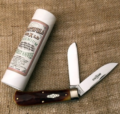GEC 235220 Large Antique Autumn Natural Bone Trapper