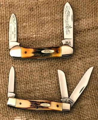 Pair of Case Stags