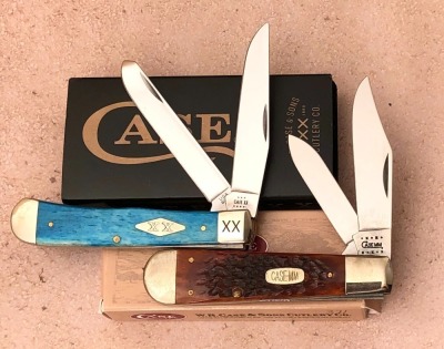 Pair of Case Bones--Trapper & '99