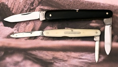 John Petty Sheffield & Burnett Linchburg Penknives