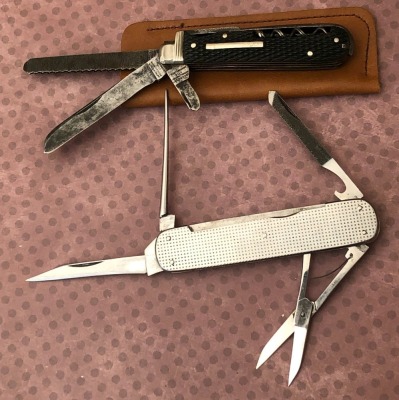 Farrier and a Fly fishing Knife