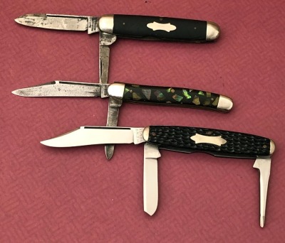 Vintage Passiac, Kent, and Keen Blade Folders