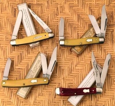 Four Pre-1972 Schrade Walden