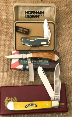 Three Folders; Hoffman, Boker and Bear & Son