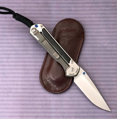 Chris Reeves Idaho Made Titanium With Wood Frame lock - 2