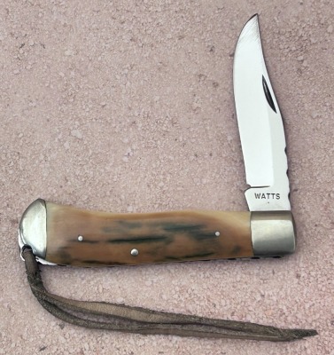 Wally Watts Handmade Mammoth Slipjoint