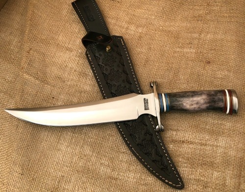 Impact Knives Gray Bone Bowie