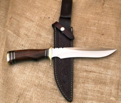 Impact Knives Wood Bowie - 2