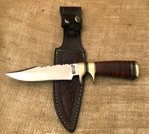 Impact Knives Stacked Leather Sub Hilt Fighter