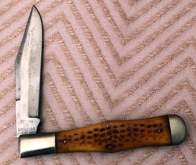 Case Classic 1990 Coke Bottle Bone Folder - 2