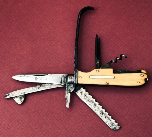 I*XL Ivory Farriers Knife-c.1860's