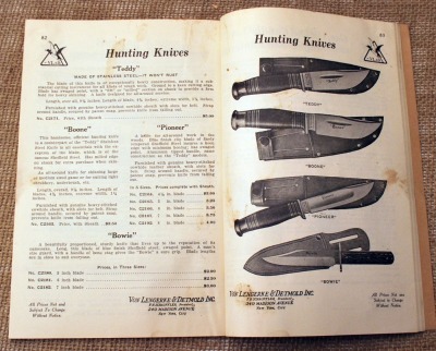 Jiffy Pro Sharpener, Schrade Navi tool & 1925 Von Lengerke & Detmold Inc Catalog - 3
