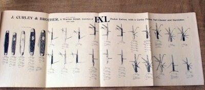 200 Pages from Stiletto Cutlery Co Catalog and a J. Curley & Brother I*XL Catalog - 4