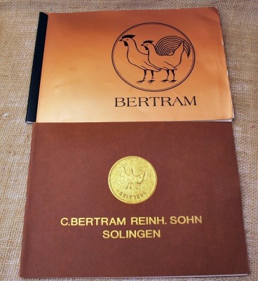 Vintage Bertram Catalogs and Solingen Made Me Book