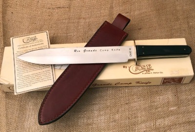 Case Buffalo Horn Rio Grande Camp Knife