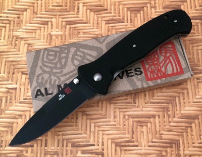 Al Mar G-10 Black Blade Locking Liner