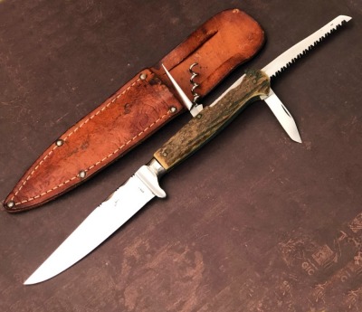 Herz Germany Stag Leaderhosen Knife