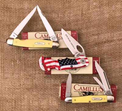 Trio of Camillus Folders