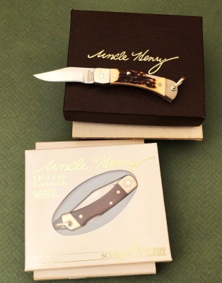 Pair of Schrade USA Lockbacks