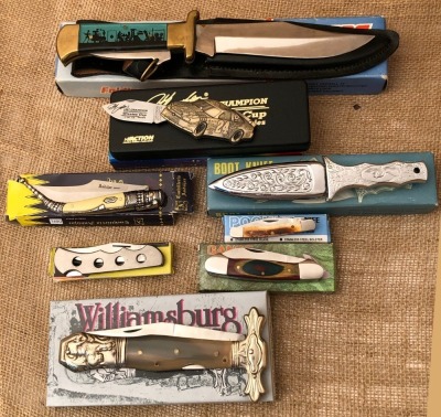 Lot of New in Box Mesc Knives