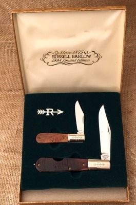 Russell Barlow 1998 Limited Edition Bone Barlow Set