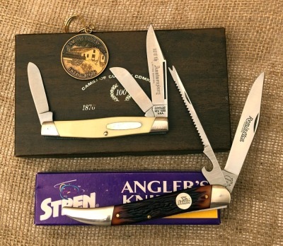 Remington Fish Knife and a Camillus Stockman