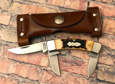 Schrade USA 892UH Three Blade Folder