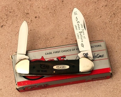 Case Wood 1995 100 Years of Canoe Pattern Commemorative