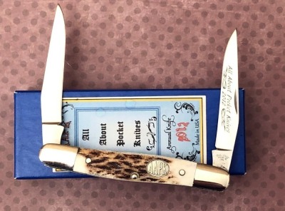 Canal Street All About Pocket Knives Annual 2012 Elk Horn Stag Muskrat