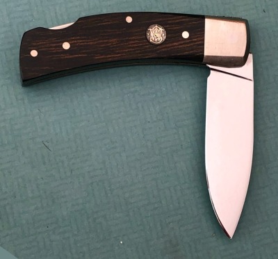 Smith & Wesson Wood Lockback