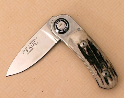 Gerber PAUL Series II Model 2 Stag Handle