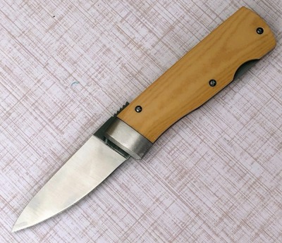 Benchmark Rolox Yellow Micarta Handle