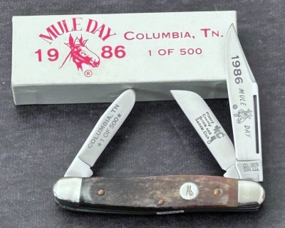 Colonel Coon Smooth Brown Bone Mule Day Stockman