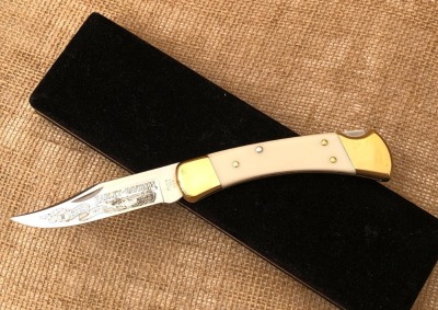Buck 110 Harley Davidson Heritage Knife Edition III