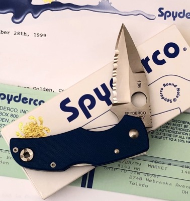 Spyderco Blue Native