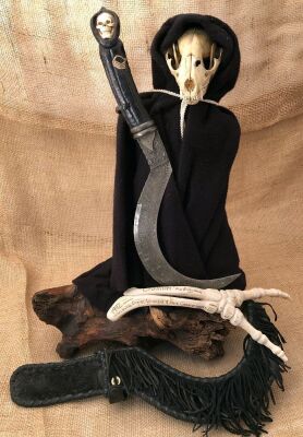 Daniel Winkler Forged "Charon" Fantasy Sickle
