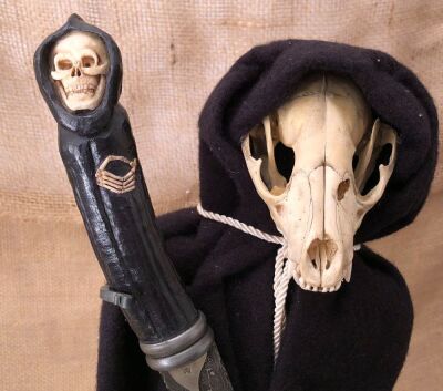 Daniel Winkler Forged "Charon" Fantasy Sickle - 2
