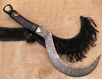 Daniel Winkler Forged "Charon" Fantasy Sickle - 7