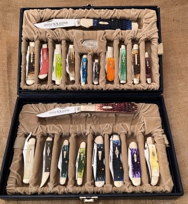 Case Limited XX Edition Series I Commemorative 20 Knife Set