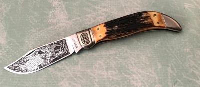 Schrade Stag 13 Colony Set Clasp #0002