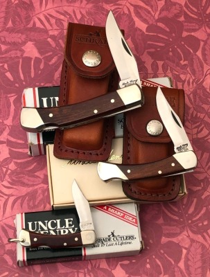 Three Schrade USA Uncle Henry Lockbacks