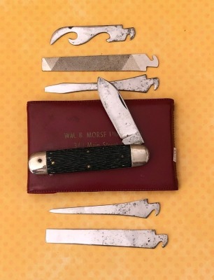 Utica Cutlery Six Blade Tool Knife