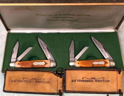 Schrade Cut USA Bicentennial TN & KY Whittlers