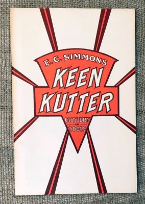 Reproduction of a 1930 Keen Kutter Catalog